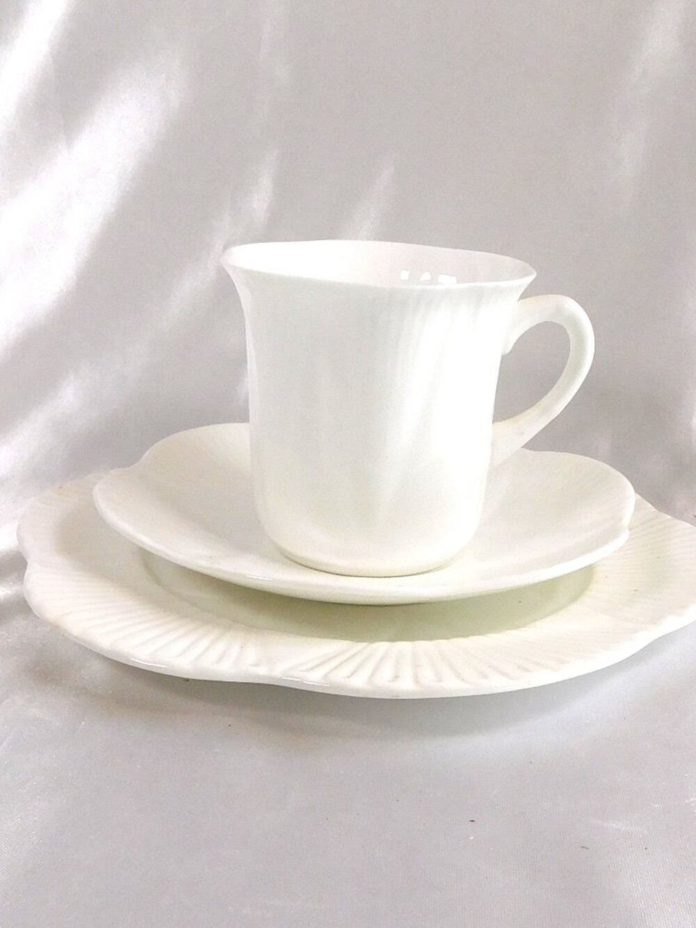 Shelley Three Piece Luncheon Set in Dainty White # 25744